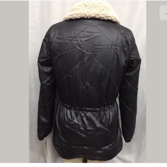 Kenneth Cole Faux Fur Sherpa-Lined Parka - Picture 3 of 4